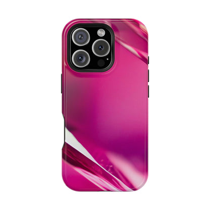 Impact-Resistant Phone Case – Magenta Motion