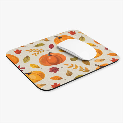 Rectangle Mouse Pad – Falling for Pumpkin