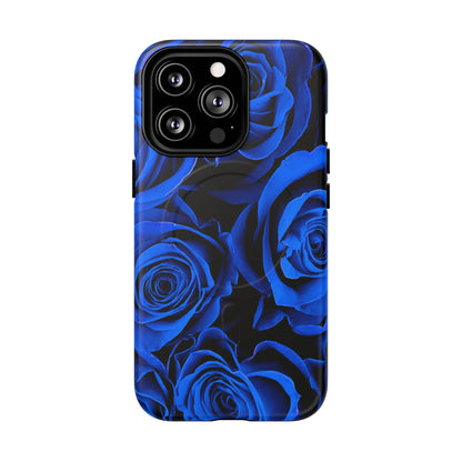 Protective Magnetic Phone Case – Midnight Bloom