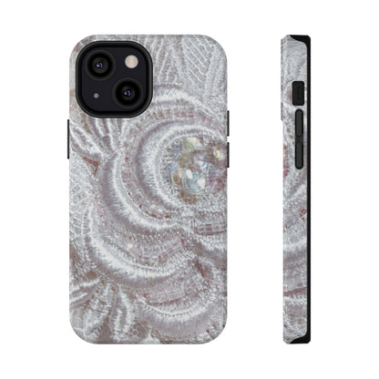 Impact-Resistant Phone Case – Lace Veil