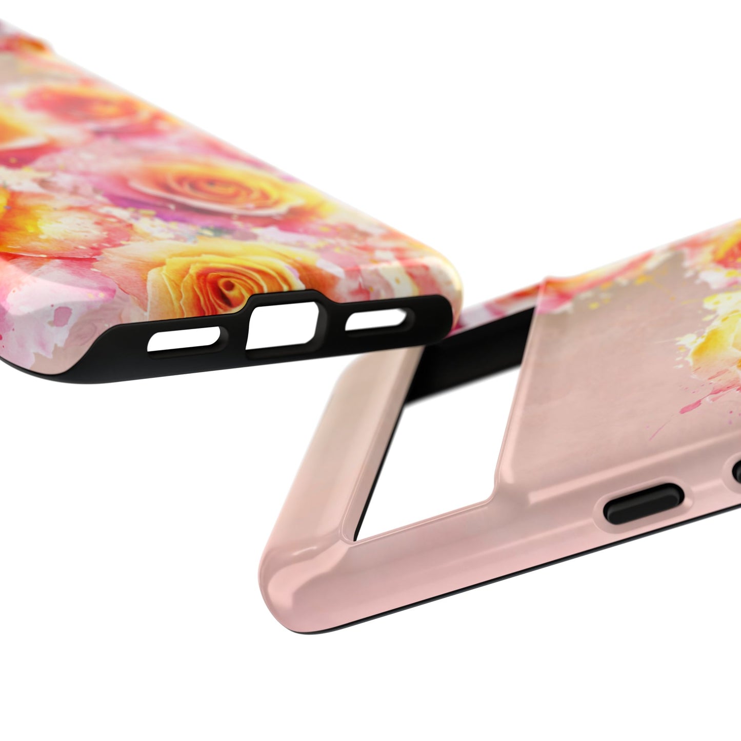 Protective Phone Case – Sunset Roses