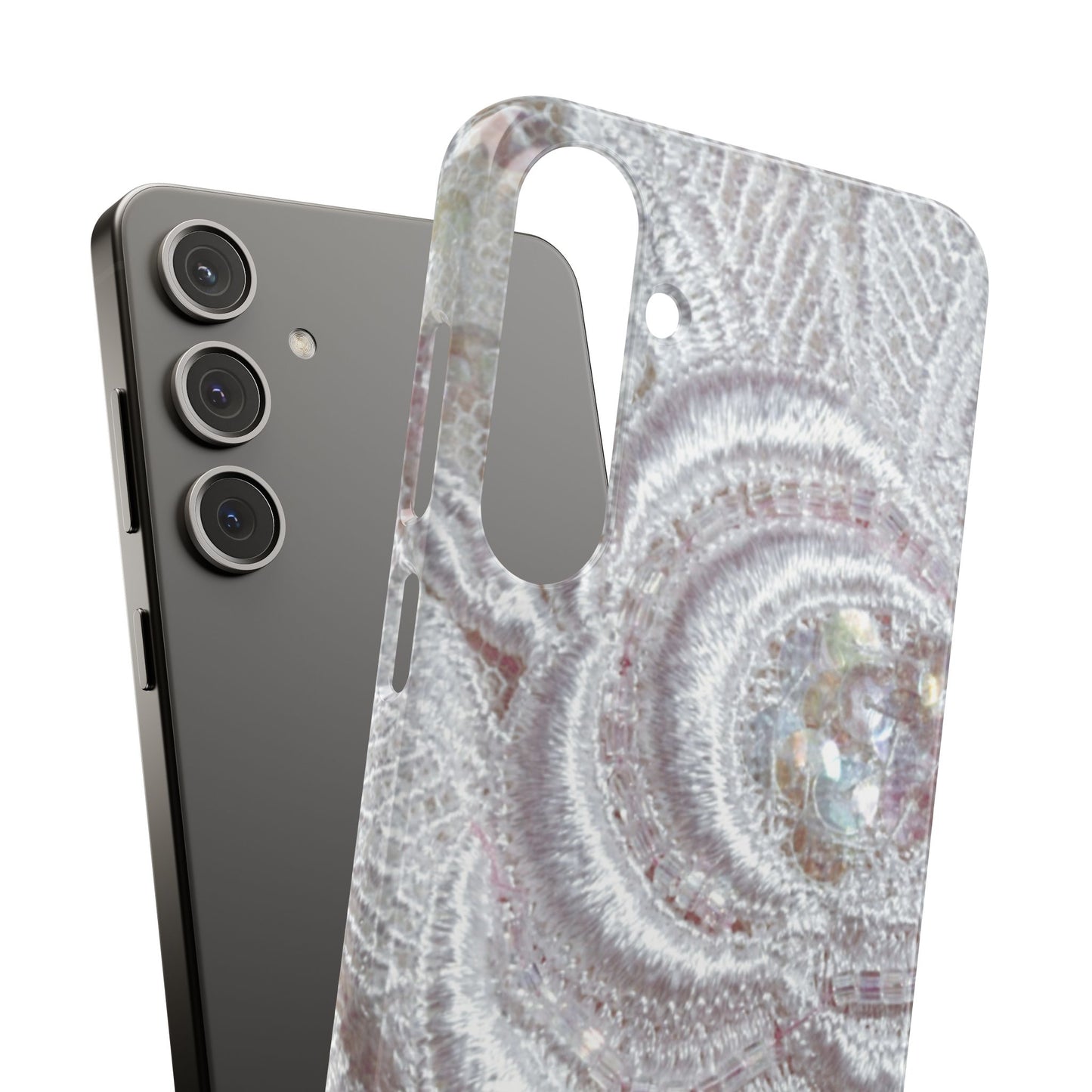 Snap Phone Case – Lace Veil