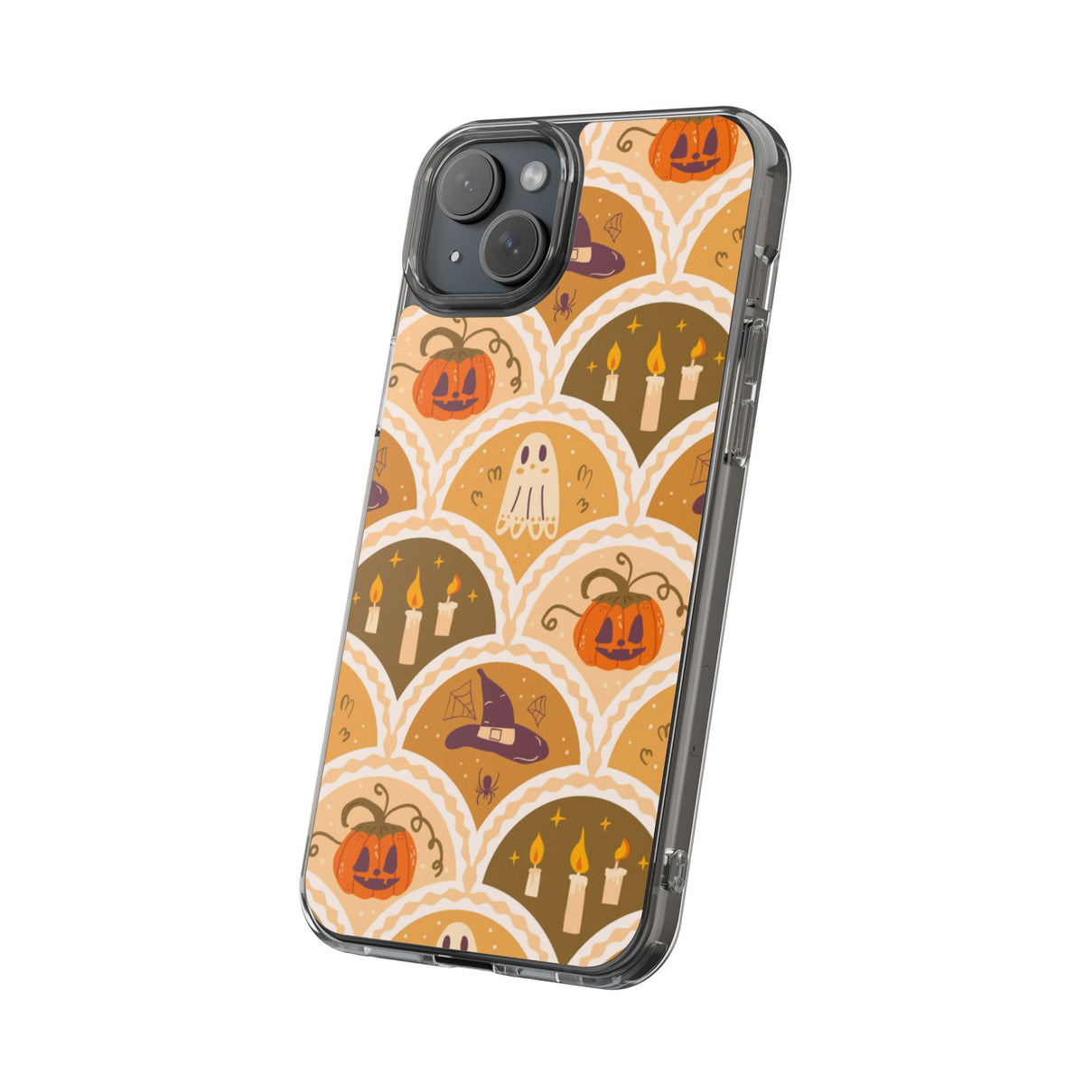 Clear Phone Case – Vintage Haunt – Compatible with iPhone 13–17 & Samsung Galaxy S25–S26 Series