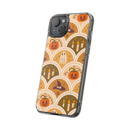 Clear Phone Case – Vintage Haunt – Compatible with iPhone 13–17 & Samsung Galaxy S25–S26 Series