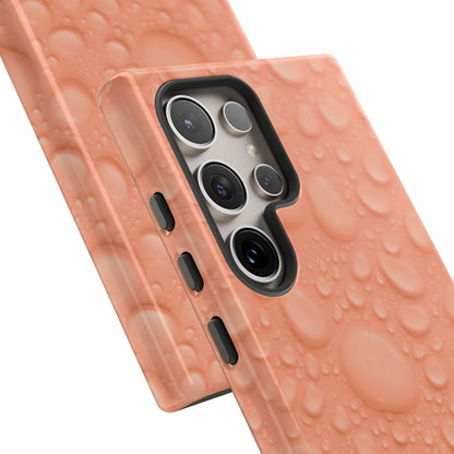 Protective Phone Case – Apricot Rain