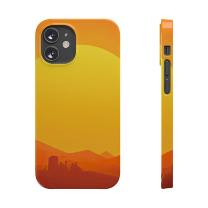 Slim Phone Case – Desert Sunrise