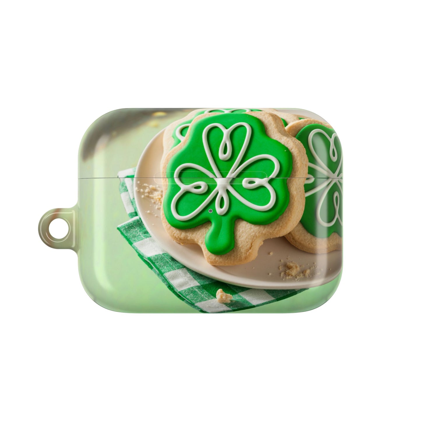 Wireless Earbud Case Cover – Shamrock Cookies