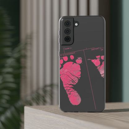 Flexi Case – Mom’s Little Pink Footprints