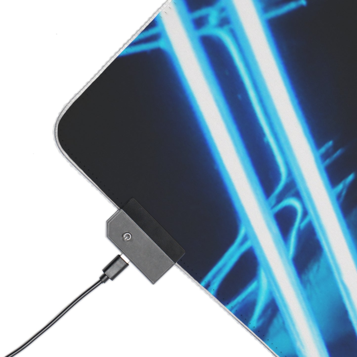 Gaming LED Desk Mat – Neon Anarchy