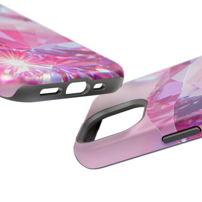 Impact-Resistant Phone Case – Pink Ice