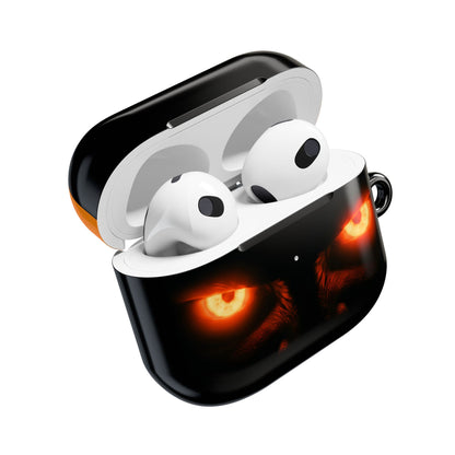 Wireless Earbud Case Cover – Blazing Monster Eyes