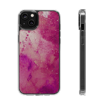 Clear Phone Case – Spilled Wine