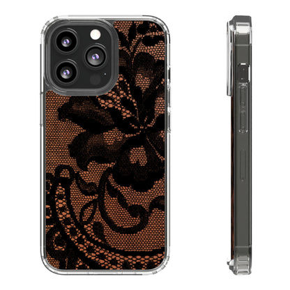 Clear Phone Case – Ember Lace