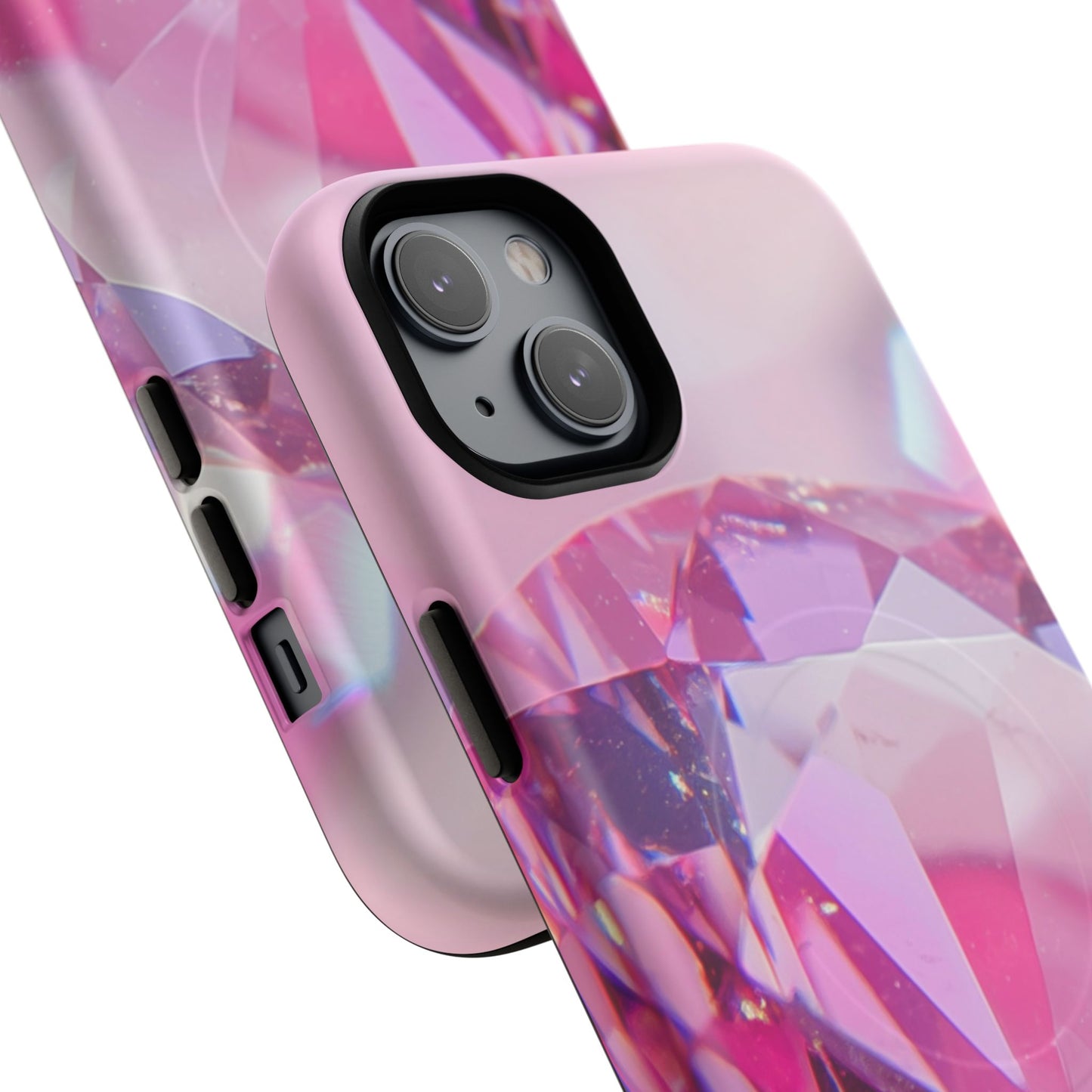 Protective Magnetic Phone Case – Pink Ice