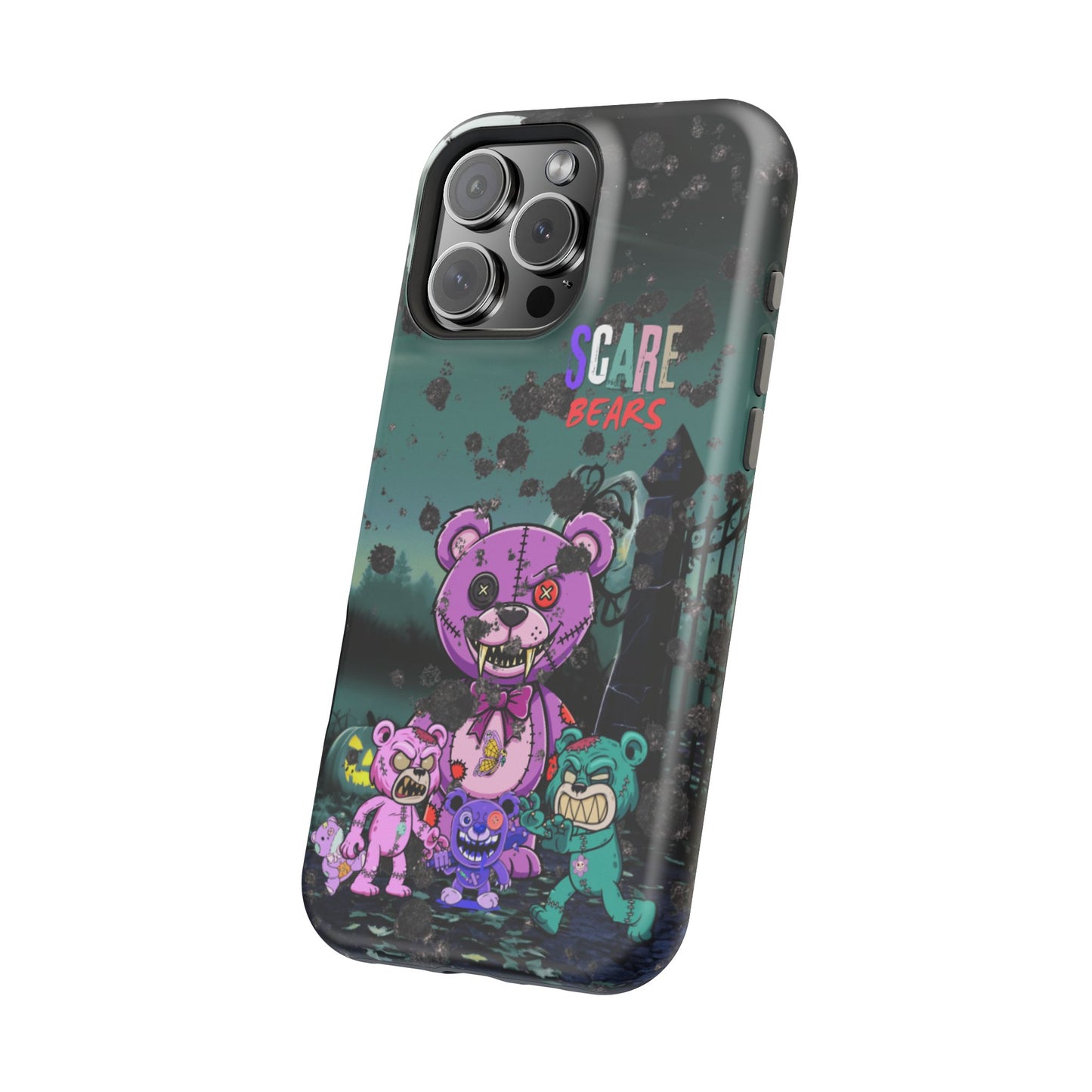 Wireless-Charging Compatible Case – Scare Bears