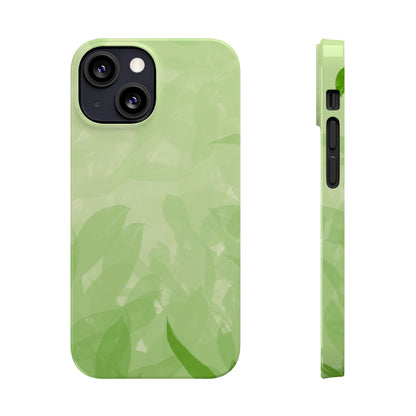 Slim Phone Case – Leaf Echo