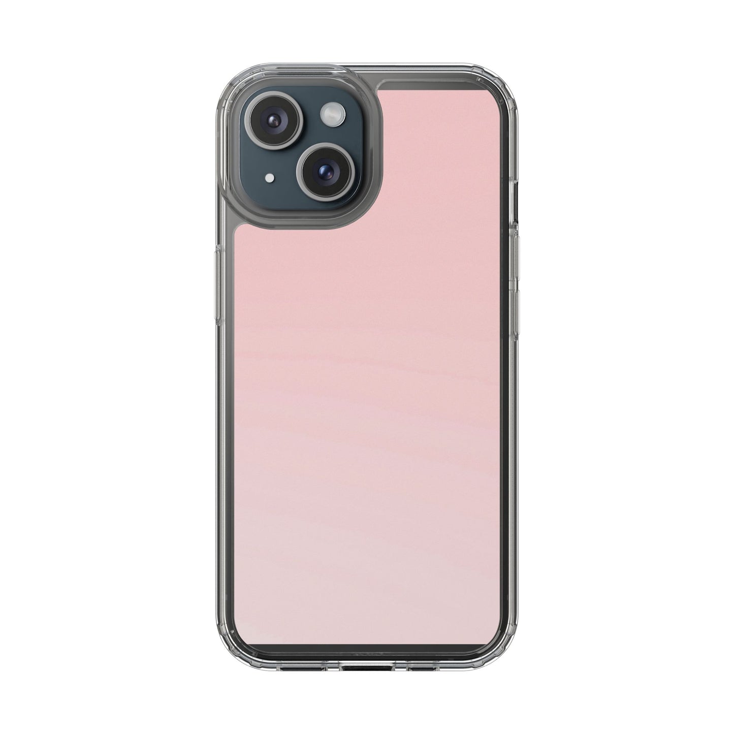 Clear Phone Case – Soft Blush