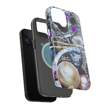Wireless-Charging Compatible Case – Chrome Jewel