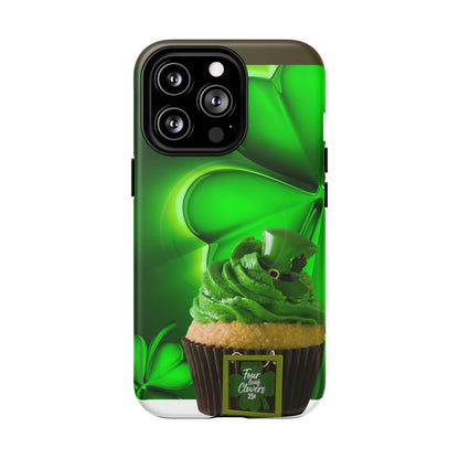 Protective Phone Case – Lucky Clover Cupcake