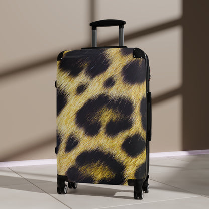 Hardshell Suitcase – Leopard Luxe