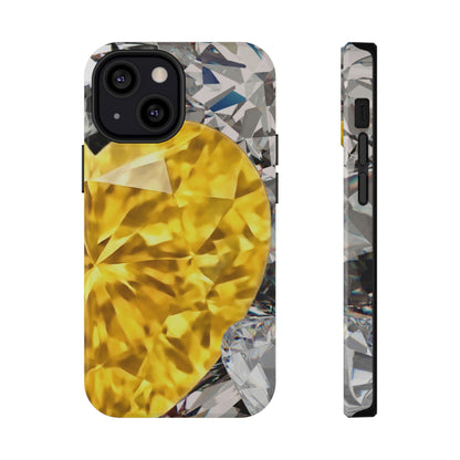 Impact-Resistant Phone Case – Heart of Gold