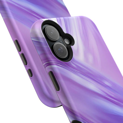 Wireless-Charging Compatible Case – Lavender Wave