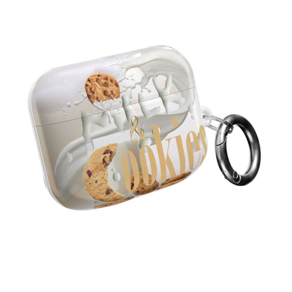 Earbud Case Cover – Milk & Cookies
