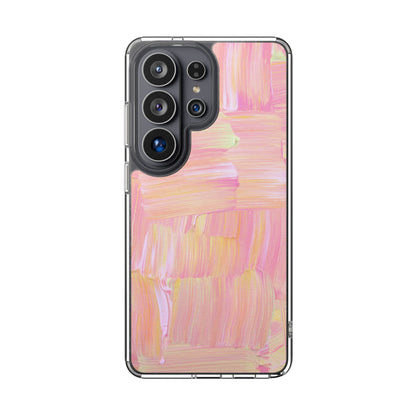 Clear Phone Case – Sorbet Stroke