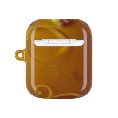 Earbud Case Cover – Amber Orchid