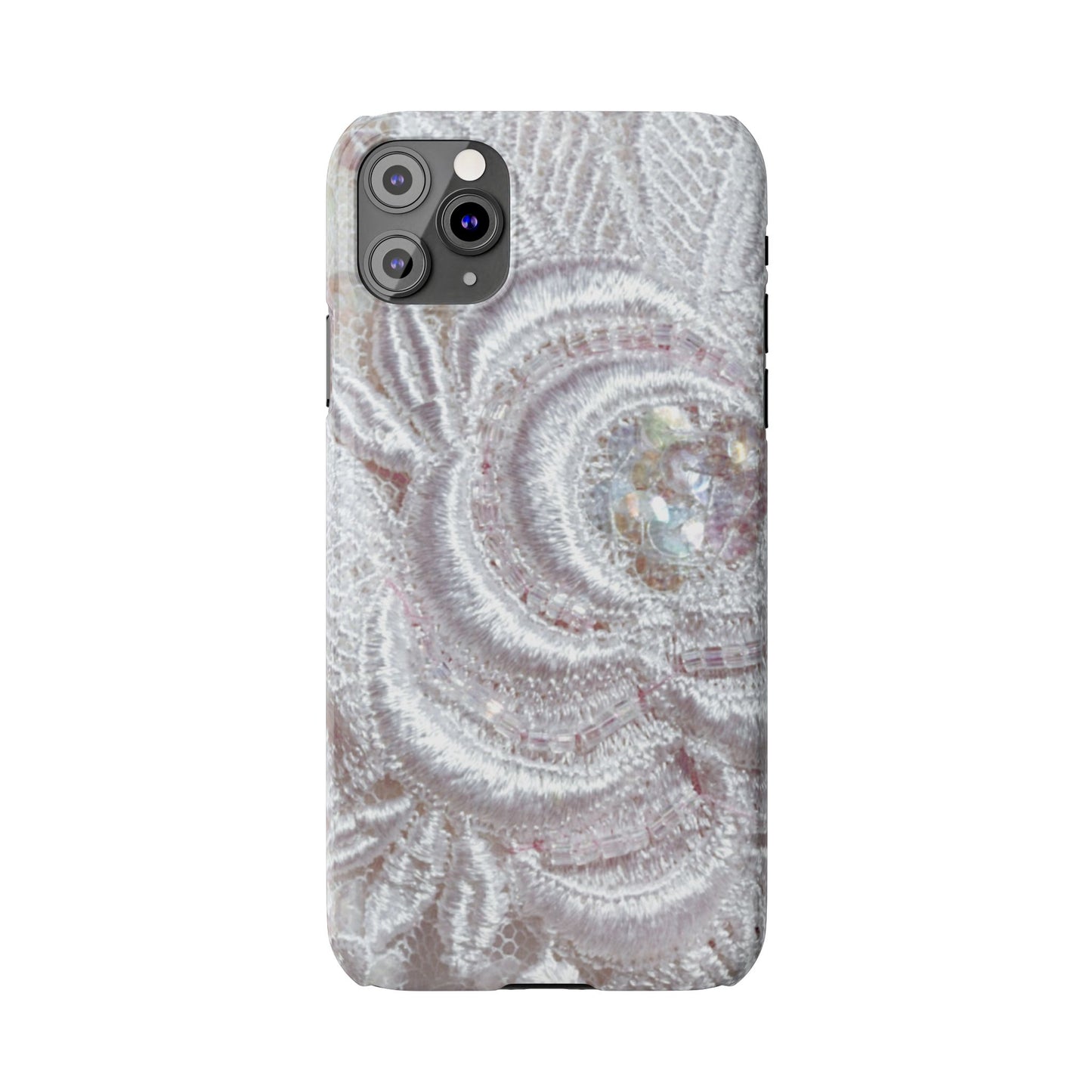 Slim Phone Case – Lace Veil