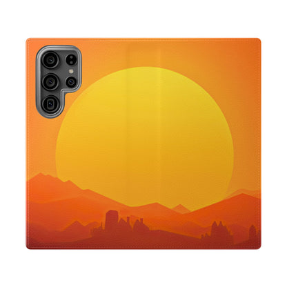 Flip Case – Desert Sunrise