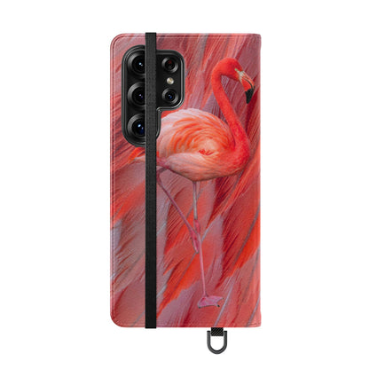 Flip Case – Scarlet Plume