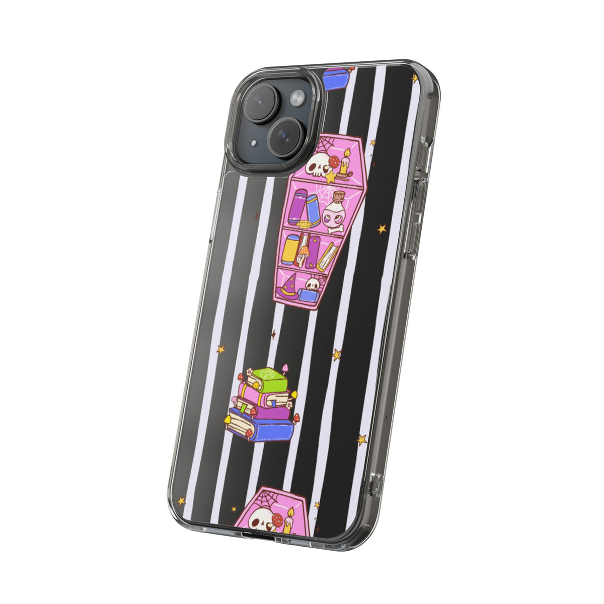 Clear Phone Case – Booked to Death