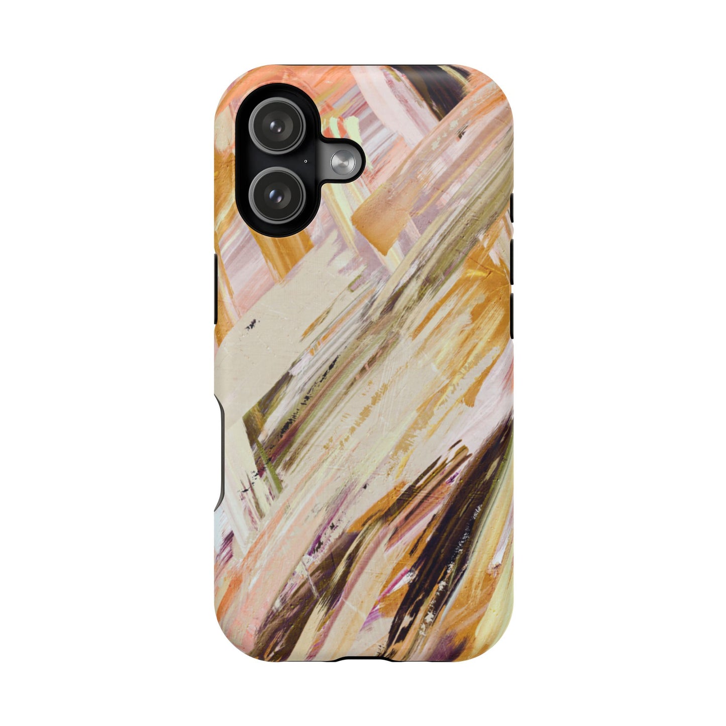 Wireless-Charging Compatible Case – Brush & Bronze