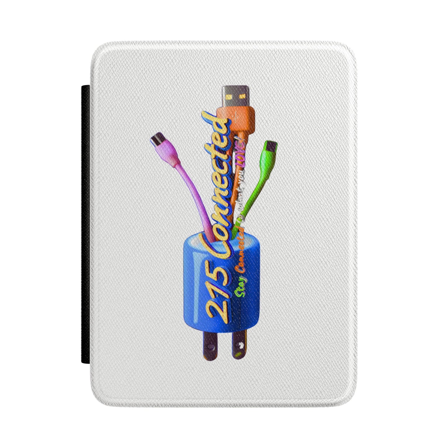 E-Reader Case – 215 Connected Plug Logo