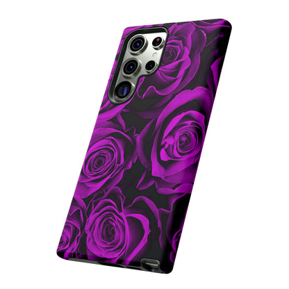 Protective Phone Case – Amethyst Roses