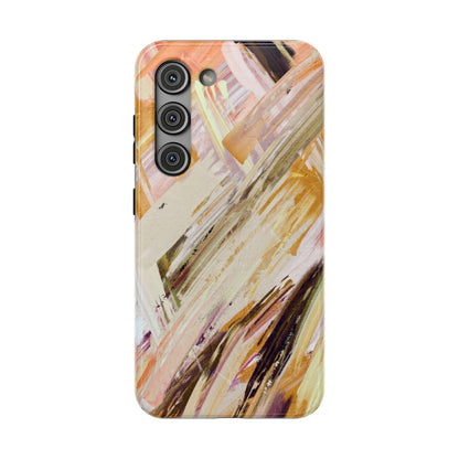Impact-Resistant Phone Case – Brush & Bronze