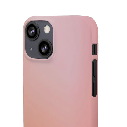 Snap Phone Case – Peachy Calm
