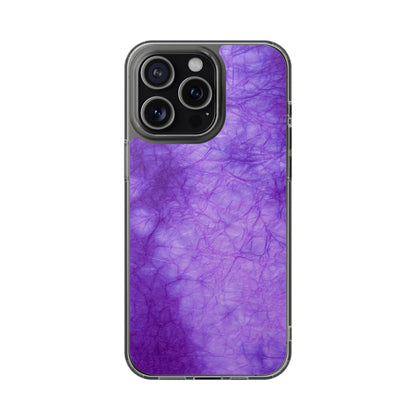 Clear Phone Case – Neon Dusk