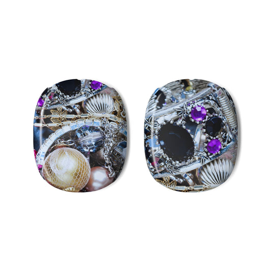 Headphone Ear Cup Covers – Chrome Jewel