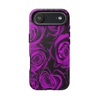 Protective Phone Case – Amethyst Roses