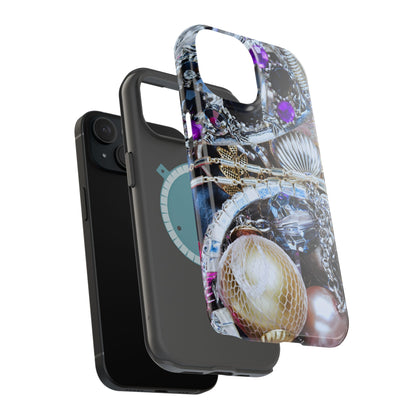 Wireless-Charging Compatible Case – Chrome Jewel
