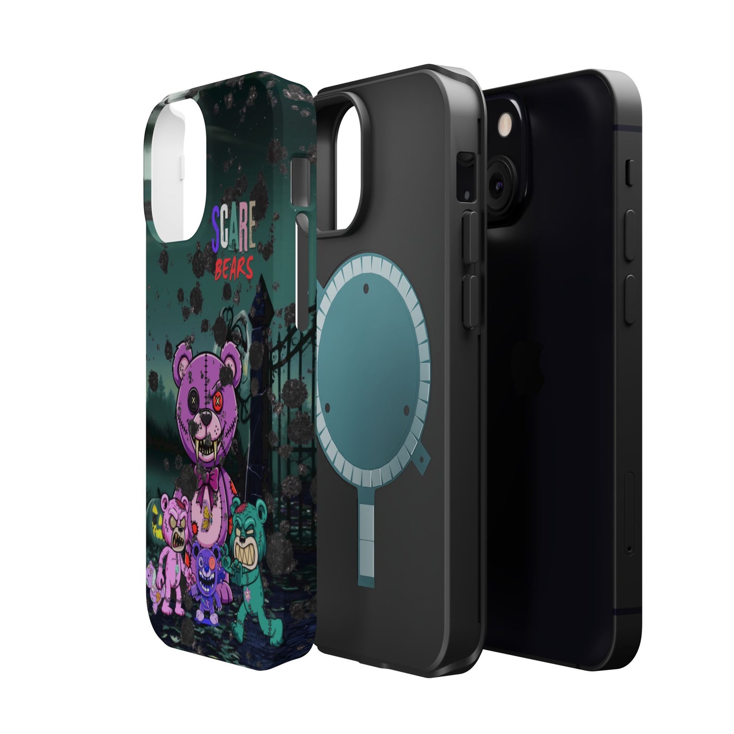 Wireless-Charging Compatible Case – Scare Bears