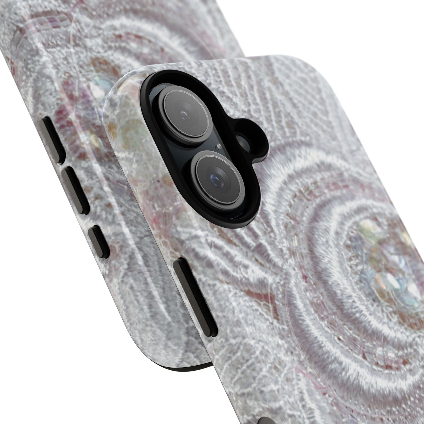 Protective Magnetic Phone Case – Lace Veil