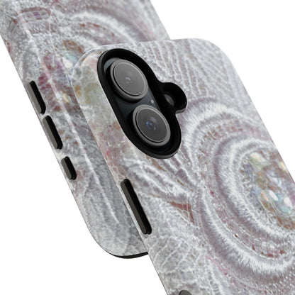 Protective Magnetic Phone Case – Lace Veil