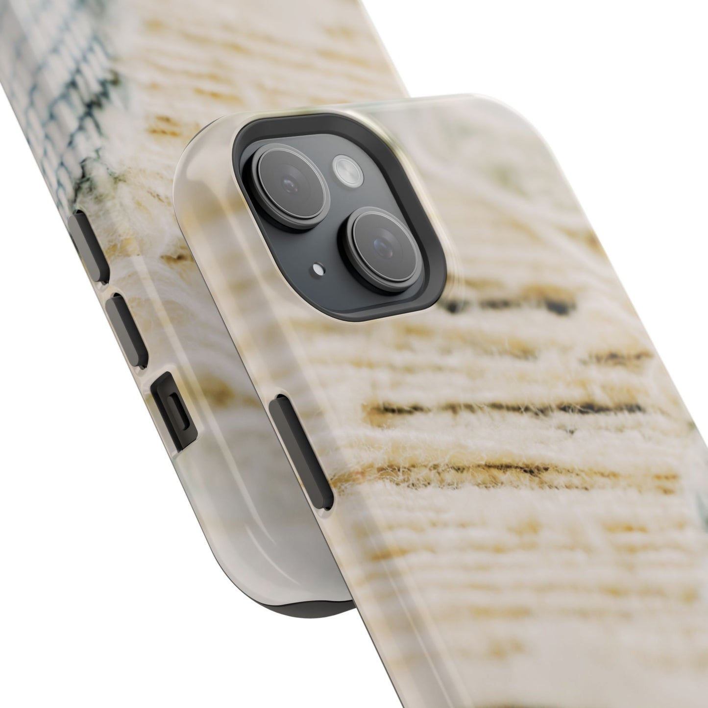 Impact-Resistant Phone Case – Woven Warmth