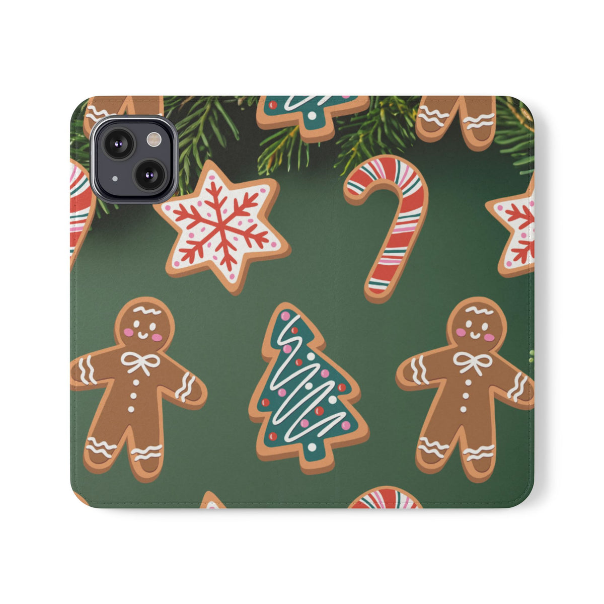 Flip Case – Cookie Season – Compatible with iPhone 11–17 & Samsung Galaxy S21–S25 Series