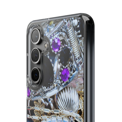 Clear Phone Case – Chrome Jewel