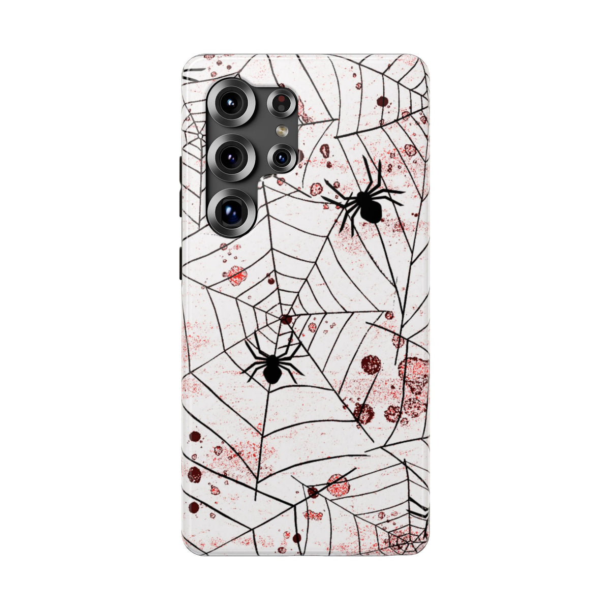 Impact-Resistant Phone Case – Blood Web