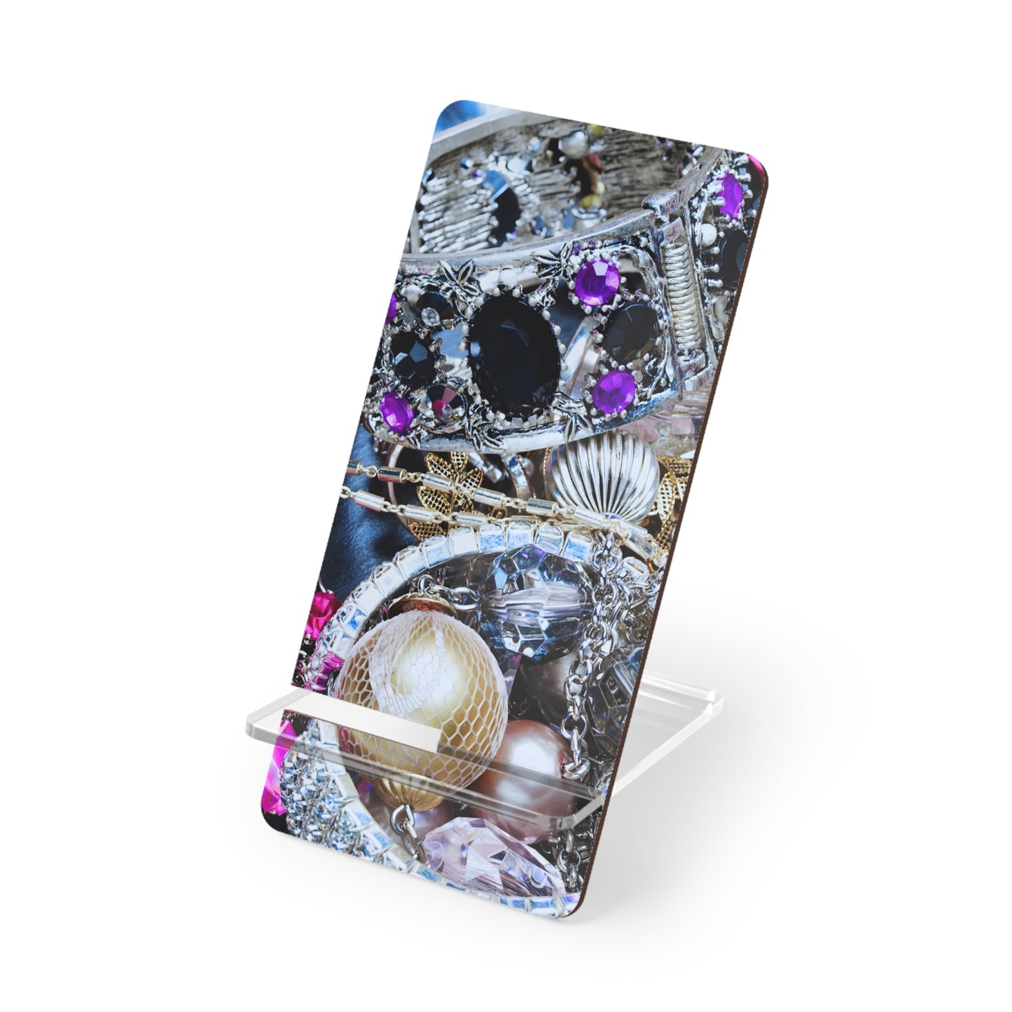Phone Stand – Chrome Jewel